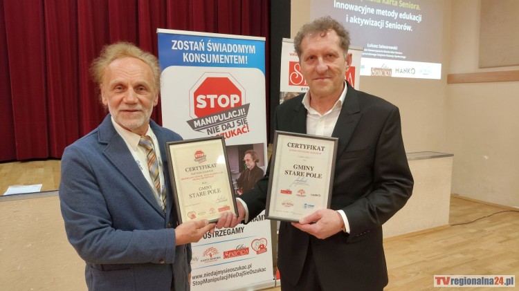 Gmina Stare Pole dołączyła do Programu Gmina Przyjazna Seniorom – Ogólnopolska Karta Seniora dostępna dla mieszkańców. Wideo i zdjęcia