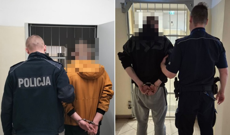 Włamali się do autolawety i zniszczyli auto – zatrzymani przez policjantów z Nowego Stawu.