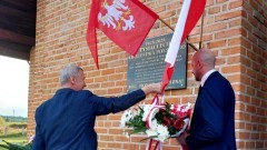 Uroczystość ku czci św. Wojciecha i odsłonięcie tablicy pamiątkowej w Nowej Wsi.