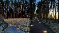 Stegna na fali zmian – nowe zejścia na plażę i promenada będą gotowe na sezon. Zobacz najnowsze zdjęcia
