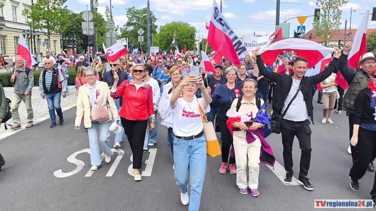 Wielki Marsz Patriotów w Warszawie - cała Polska w obiektywie TvRegionalna24.…