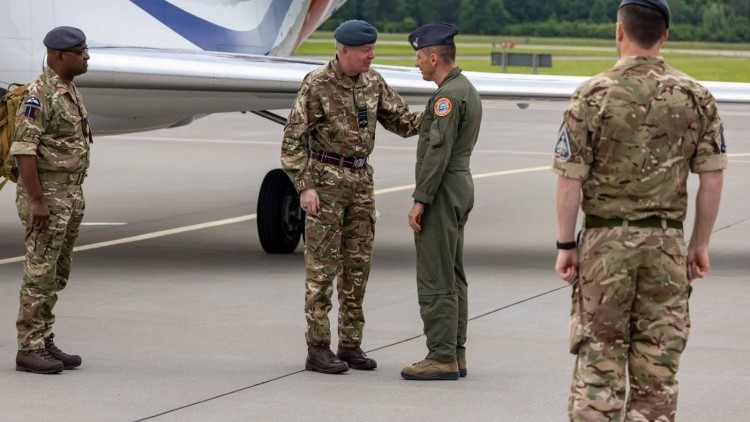 W 22 Bazie Lotnictwa Taktycznego w Malborku odbyło się istotne spotkanie dowódców sił powietrznych Wielkiej Brytanii, Szwecji, Polski oraz przedstawiciela NATO AIRCOM.
