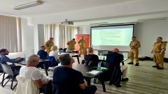 Szkolenie z zakresu ochrony ludności i obrony cywilnej dla pracowników administracji powiatu malborskiego.