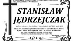 Zmarł Stanisław Jędrzejczak. Miał 85 lat.