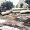 Trwa przebudowa ulicy Jagiellońskiej w Malborku. Zobacz wideo z postępu prac
