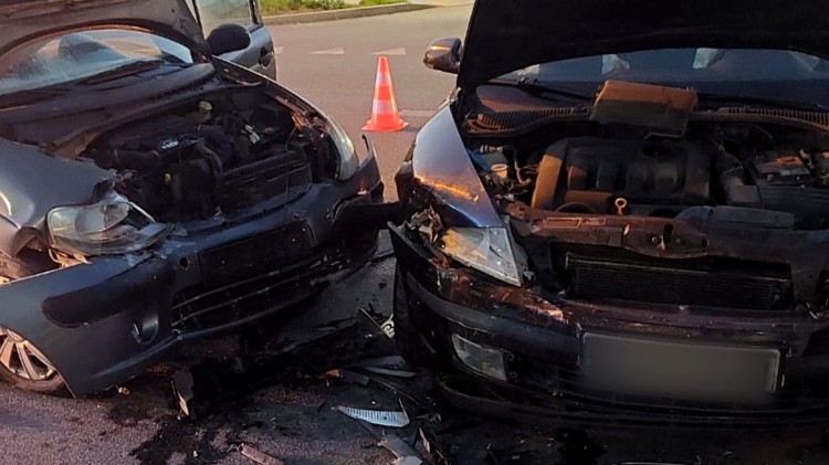 Wypadek na Alei Wojska Polskiego w Malborku - jedna osoba trafiła do szpitala.