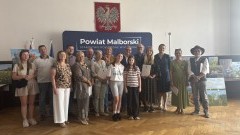 Powiat Malborski wspiera sztukę - wernisaż po plenerze Stowarzyszenia Marynistów Polskich.