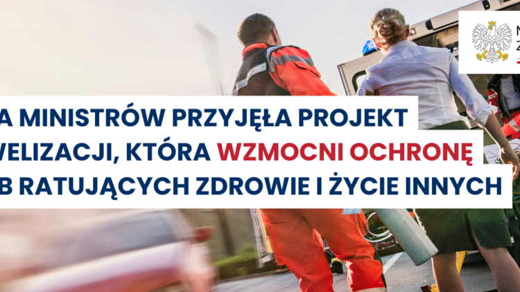 Skuteczniejsza ochrona przed przemocą dla funkcjonariuszy publicznych, ratowników medycznych i obywateli niosących pomoc. Nawet 5 lat więzienia i 5 tys. zł grzywny.