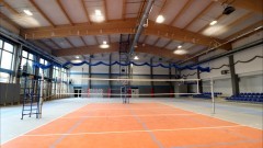 Nowoczesna hala sportowa w Nowym Stawie już prawie gotowa.
