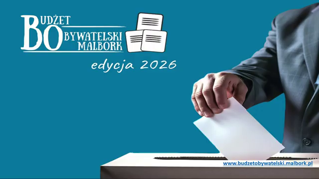 Trwa głosowanie na projekty Budżetu Obywatelskiego Malborka 2026.