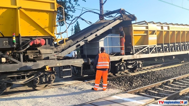 Remont przejazdów kolejowo-drogowych na linii Malbork – Elbląg.