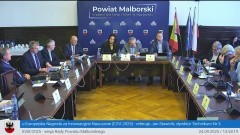 XVIII sesja Rady Powiatu Malborskiego. Zobacz wideo 24.09.2025. W porządku obrad program ochrony zdrowia psychicznego i obrona cywilna.