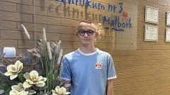 Stypendia Marszałkowskie dla Dominika Żurawskiego – ucznia Technikum nr 3 w Malborku.