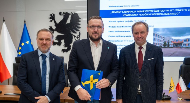 Dzięki funduszom unijnym wkrótce ruszy remont świetlicy szkolnej w Sztutowie.