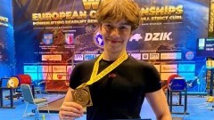 Piotr Werkowski Mistrzem Europy juniorów w wyciskaniu sztangi na ławeczce.