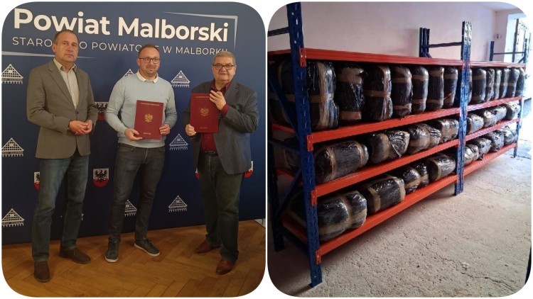 Powiat Malborski wzmacnia wyposażenie w ramach programu OLIOC.