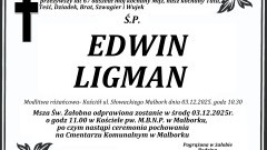 Zmarł Edwin Ligman. Miał 67 lat.