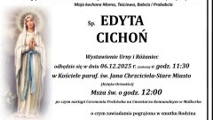 Zmarła Edyta Cichoń. Miała 91 lat.