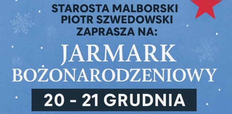 Jarmark Bożonarodzeniowy w Malborku – świąteczne smaki i muzyka w I LO.