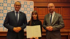 Zosia Usiądek z II LO w Malborku laureatką Stypendium Prezesa Rady Ministrów.