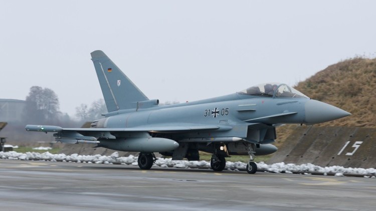 Niemieckie Eurofightery rozpoczęły dyżury bojowe w Malborku. NATO wzmacnia obronę polskiego nieba