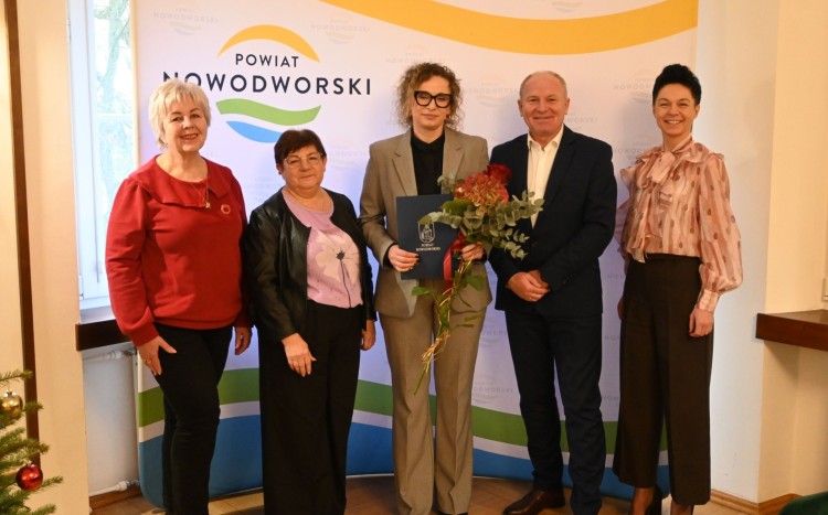 Nowy Dwór Gdański. Renata Spytkowska nauczycielem mianowanym.