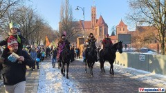 Kolorowy Orszak Trzech Króli ponownie przeszedł ulicami Malborka - zobacz wideo i zdjęcia