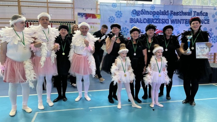 Białobrzeski Winter Dance - malborskie zespoły taneczne triumfują na ogólnopolskim festiwalu.