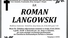 Zmarł Roman Langowski. Miał 91 lat.