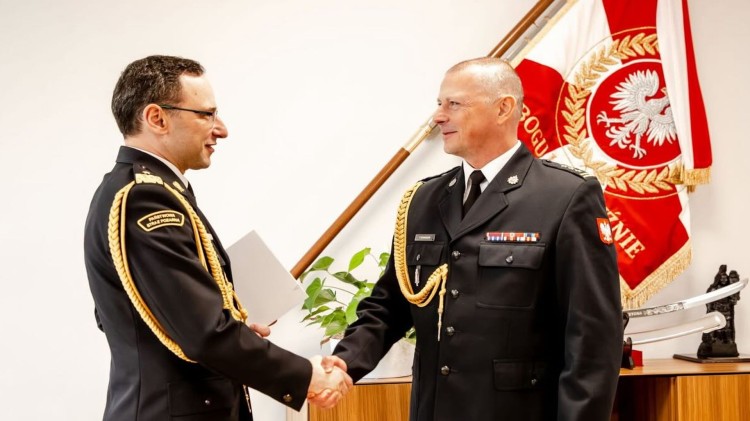 St. bryg. Tomasz Banach nowym zastępcą pomorskiego komendanta PSP.