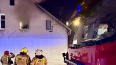 Pożar mieszkania w Malborku - ogień zaprószył 6-latek bawiący się zapalniczką.