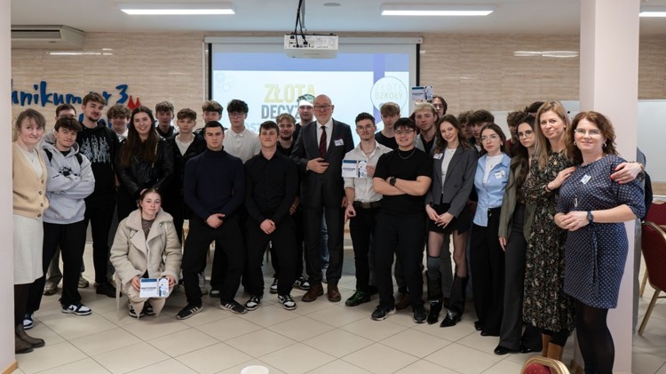 Technikum nr 3 w Malborku w programie Złote Szkoły NBP – praktyczna lekcja ekonomii.