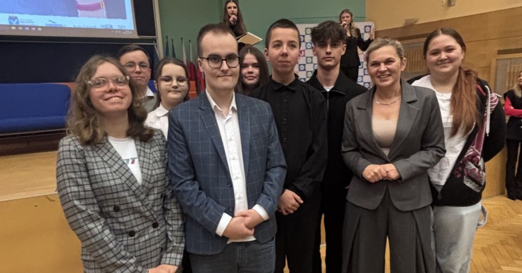 Młodzieżowa Rada Powiatu Sztumskiego na Uczniowskiej Konferencji Praw…