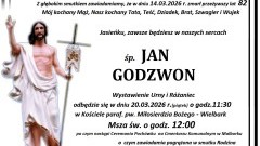 Zmarł Jan Godzwon. Miał 82 lata.