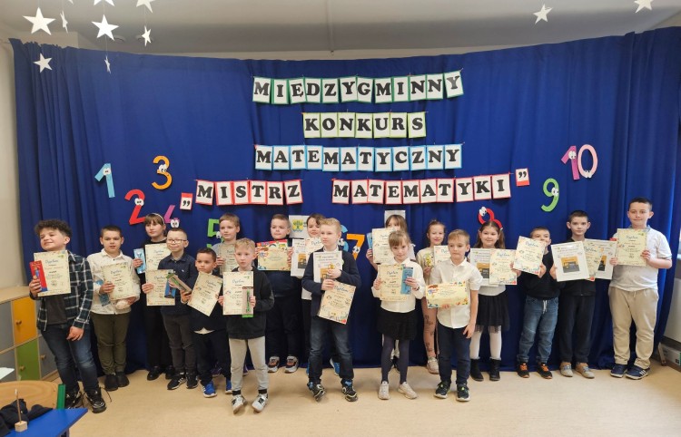 Mistrz Matematyki wyłoniony w Międzygminnym Konkursie w Nowej Wsi Malborskiej.