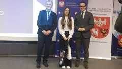 Sukces uczennicy Technikum nr 3 w Malborku w konkursie o gospodarce i funduszach UE.