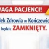 Remont w Ośrodku Zdrowia w Kończewicach – pacjenci skorzystają z innych placówek.