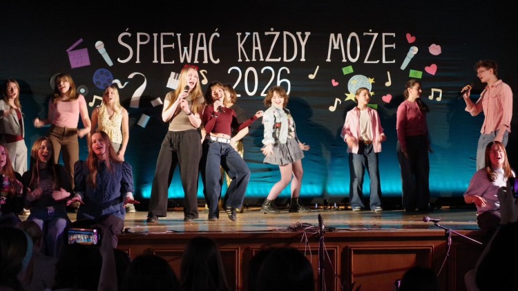 Śpiewać Każdy Może - Festiwal Piosenki w I LO w Malborku.