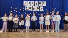 Talent Show w Szkole Podstawowej w Nowej Wsi Malborskiej – najmłodsi uczniowie zachwycili swoimi talentami.