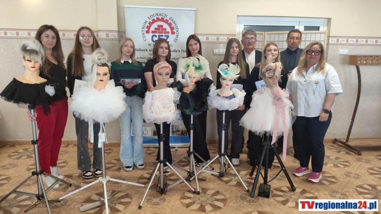 Sukces uczennic CEZ w Malborku na Mistrzostwach Polski MASTER OF BEAUTY w Poznaniu. Wideo i zdjęcia