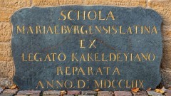 Historyczny powrót do przeszłości Malborka. Przekazanie tablicy fundacyjnej Eliasa Kakeldey’a.