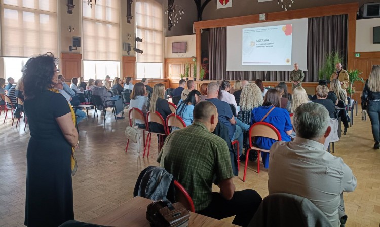 Szkolenia z zakresu OLiOC dla samorządowców i dyrektorów szkół z powiatu malborskiego.