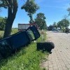 Zderzenie trzech pojazdów na DK22 koło Stogów. Dwie osoby trafiły…