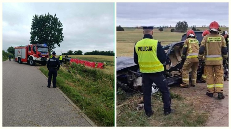 Tragiczny wypadek w Postolinie. Nie żyją cztery osoby, w tym 12-letnia…