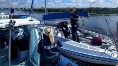 Nietrzeźwy sternik na Zalewie Wiślanym. 64-latek miał blisko 2. promile alkoholu