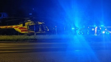 Nocny wypadek na hulajnodze elektrycznej w Malborku. 15-latek zabrany…