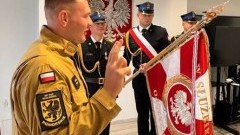 Nowy strażak w szeregach malborskiej PSP. Uroczyste ślubowanie funkcjonariusza