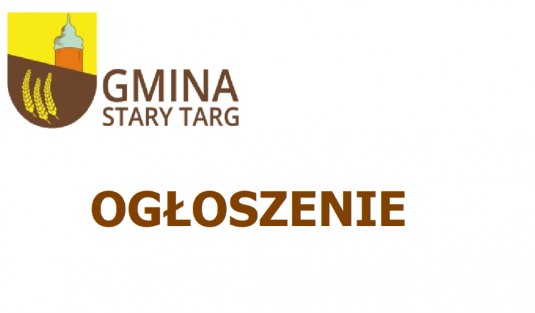 Gmina Stary Targ ogłasza II przetarg na sprzedaż działki w Kątkach.