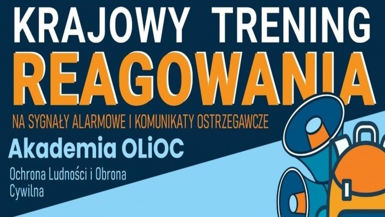 Co zrobić, gdy zawyje syrena alarmowa? Bezpłatne szkolenia dla mieszkańców