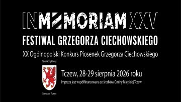In Memoriam Festiwal Grzegorza Ciechowskiego startuje już 24 sierpnia.…